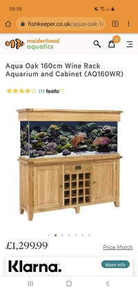 Aqua oak aquarium