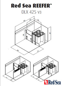 Red Sea Reefer 425 XL sumps x 2
