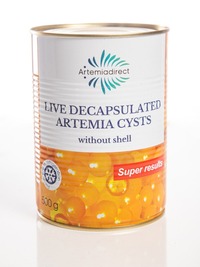 Leading Supplier of Artemia Direct Embryo Products in the UK