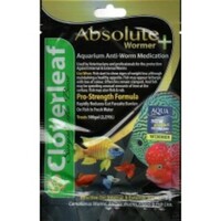 CLOVERLEAF WORMER PLUS, AQUATIC FISH WORMER, FLUKE & PARASITE KILLER.