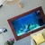 Large aquarium in the wall
