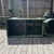 Large green fibre glass filter system