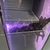 Fish Tank, Sump With A Dark Grey, High Gloss Cabinet With Two Doors For Sale